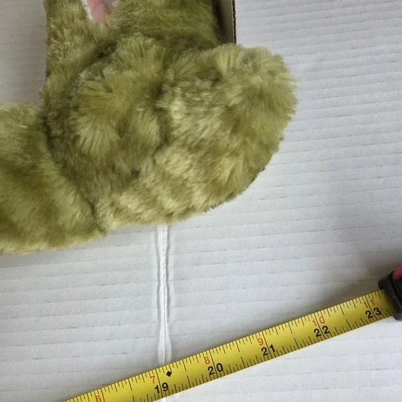 Build A Bear BAB Striped Green Brachiosaurus Dinosaur 2015 Plush Stuffed 22 inch - Picture 13 of 13